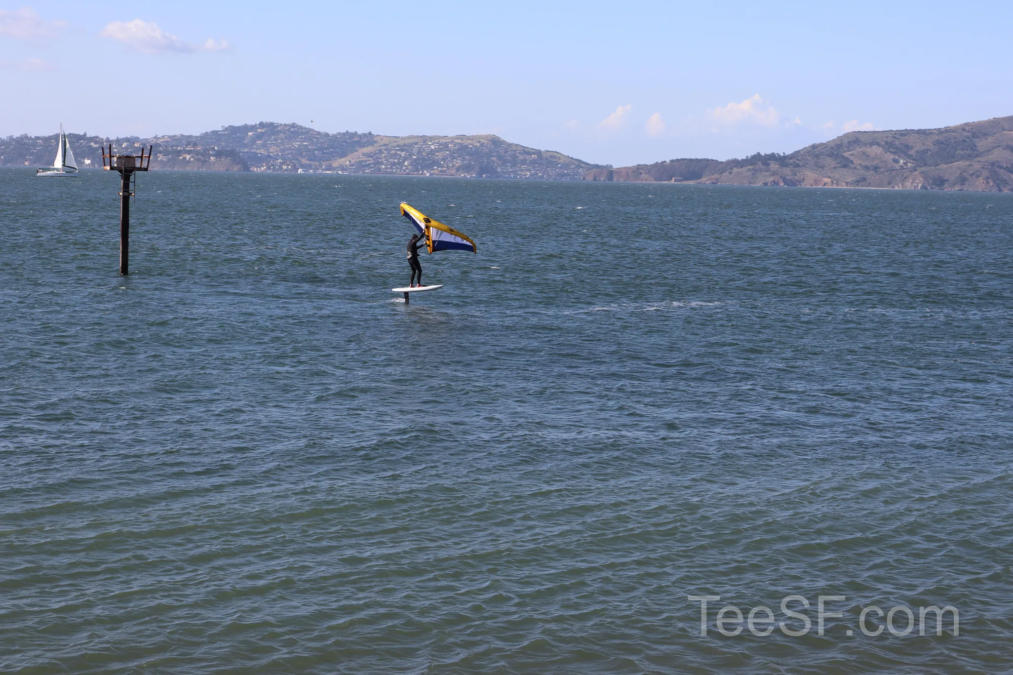 golden Gate Beach Windsurfing Bay during a Stripe Sessions 2026 visit in San Francisco.